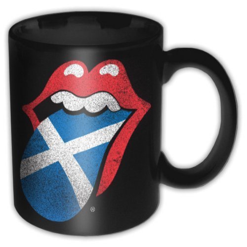 Cover for The Rolling Stones · The Rolling Stones Boxed Standard Mug: Tongue Scotland (Mug) [Black edition] (2014)