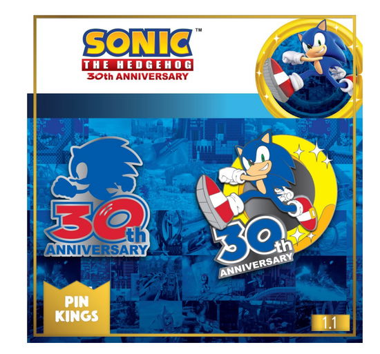 Cover for Sonic · Sonic the Hedgehog 30th Anniversary Pin Set (MERCH)