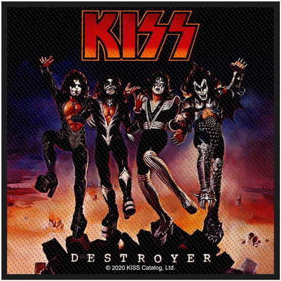 KISS Standard Woven Patch: Destroyer - Kiss - Mercancía - PHD - 5056365712077 - 13 de agosto de 2021