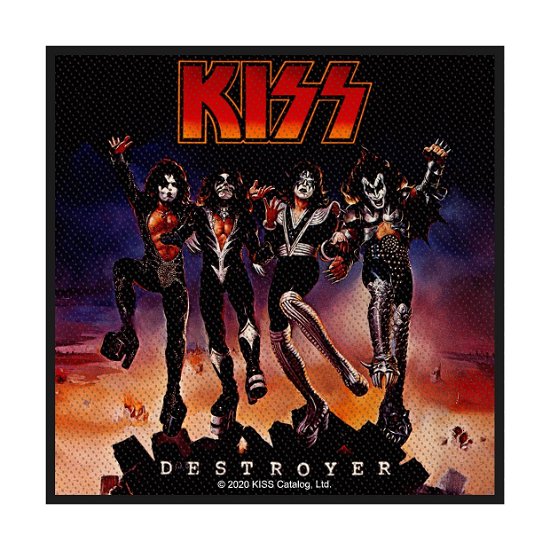 Cover for Kiss · KISS Standard Woven Patch: Destroyer (Patch) [Black edition] (2021)
