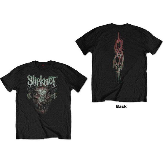 Cover for Slipknot · Slipknot Kids T-Shirt: Infected Goat (Back Print) (1-2 Years) (T-shirt) [size 1-2yrs] [Black - Kids edition]