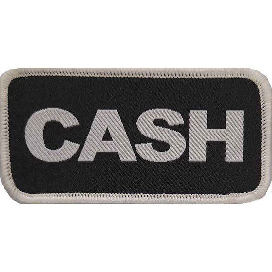 Johnny Cash Standard Printed Patch: Cash - Johnny Cash - Merchandise -  - 5056368696077 - 