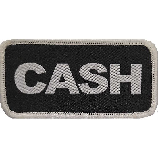 Cover for Johnny Cash · Johnny Cash Standard Printed Patch: Cash (Patch)