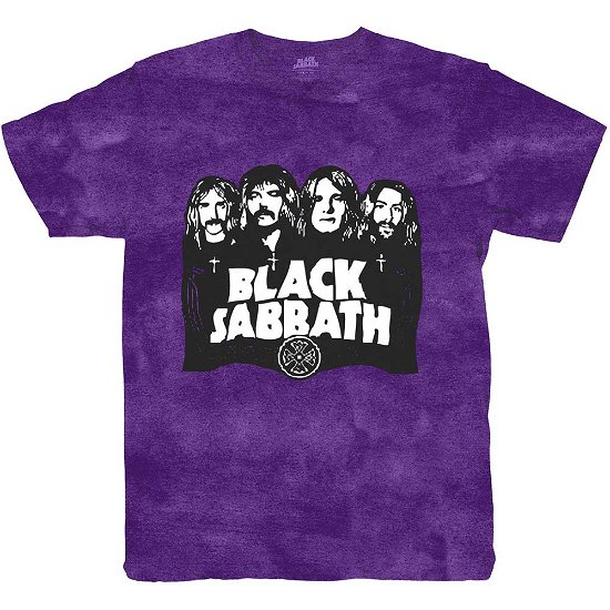 Black Sabbath Unisex T-Shirt: Band & Logo (Wash Collection) - Black Sabbath - Merchandise -  - 5056561013077 - 