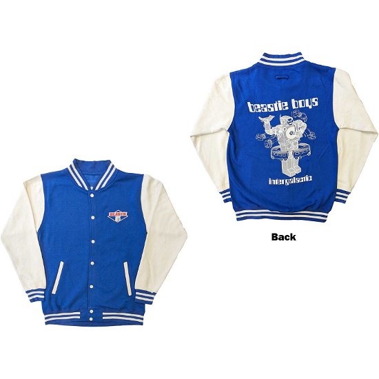Cover for Beastie Boys - The · The Beastie Boys Unisex Varsity Jacket: Intergalactic (Back Print) (CLOTHES) [size S]