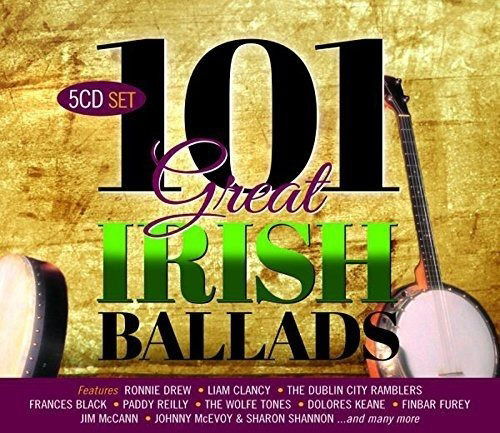 Cover for 101 Great Irish Ballads / Various (CD) (2018)