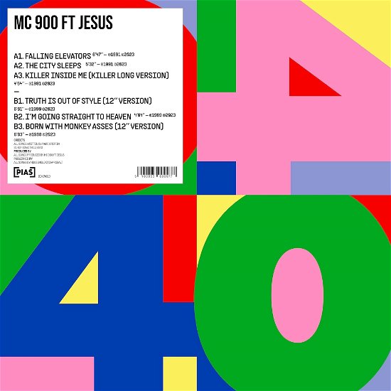 Cover for Mc 900 Ft Jesus · Pias 40 (LP) [EP edition] (2023)