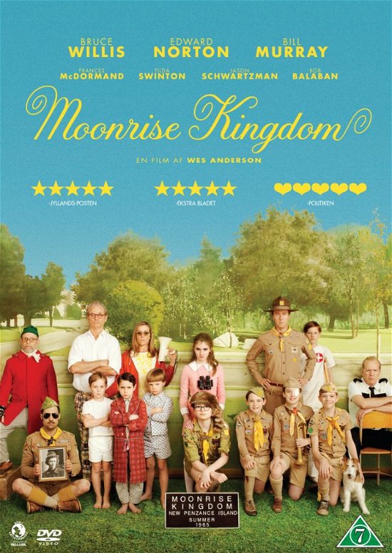 Cover for Wes Anderson · Moonrise Kingdom (DVD) (2013)