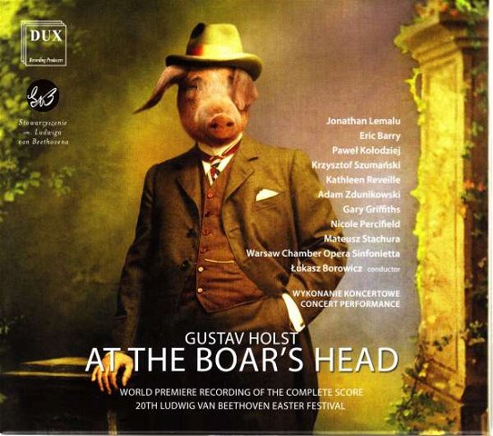 Cover for Holst / Williams / Warsaw Chamber Opera / Borowicz · Holst: at the Boar's Head Op 42 (CD) (2017)