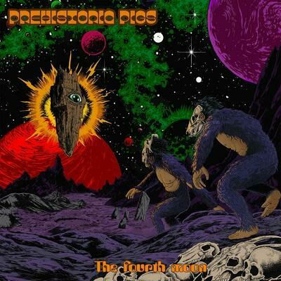 Cover for Prehistoric Pigs · Fourth Moon (LP) [Coloured edition] (2022)