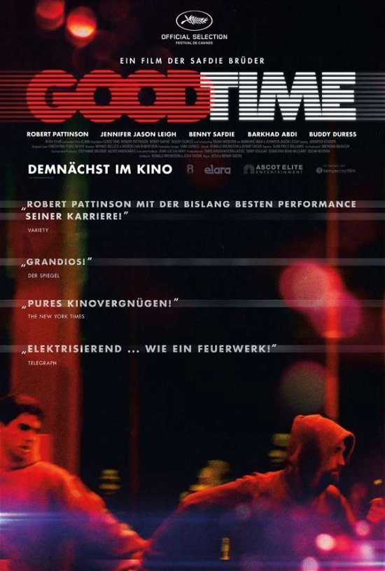 Cover for Robert Pattinson · Good Time (DVD) (2018)