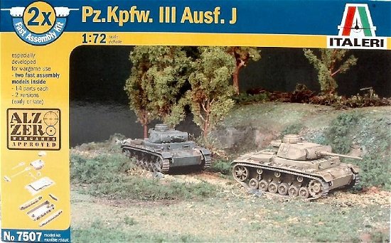 Cover for Italeri · Italeri - Pz.kpfw. Iii Ausf. J 1:72 (Toys)
