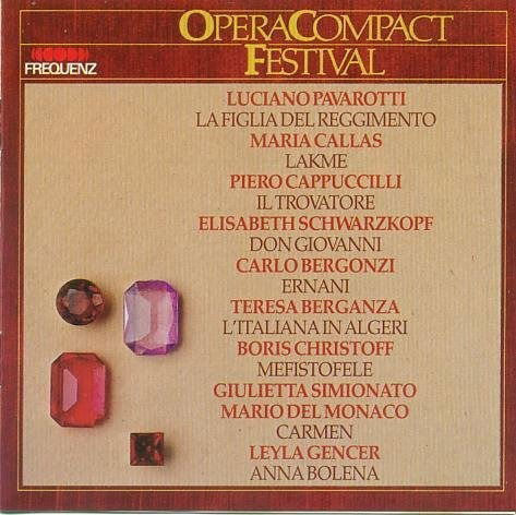 Opera Compact Festival Vol. 7 - Aa.vv. - Musik - FREQUENZ - 8003278420077 - 20. august 1989