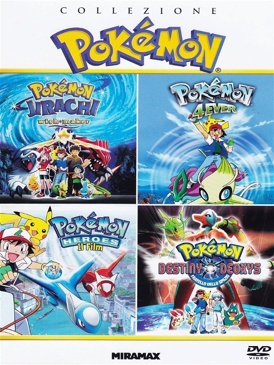 Cover for Cartoni Animati · Pokemon Collezione (Box 4 Dv) (DVD)