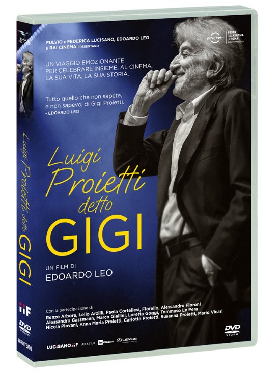 Cover for Luigi Proietti Detto Gigi (DVD) (2022)