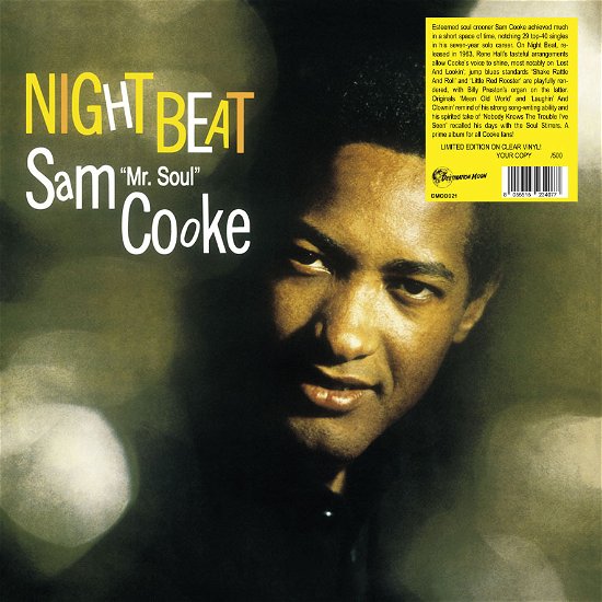 Cover for Sam Cooke · Night Beat (Clear Vinyl) (LP) (2023)