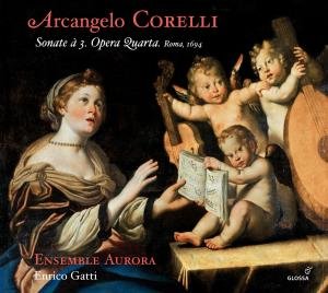 Cover for Corelli / Ensemble Aurora / Gatti · Sonate a 3 Opera Quarta Roma 1694 (CD) (2012)