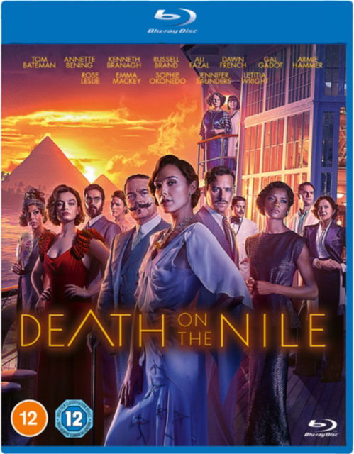 Cover for Death On The Nile (Region Free - NO RETURNS) · Agatha Christies - Death On The Nile (Blu-ray) (2022)