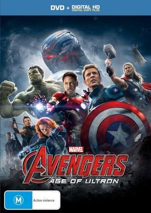 Cover for Avengers: Age Of Ultron (region 4) (DVD) (2015)