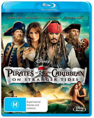 Cover for Pirates Of Teh Caribbean 4: On Strange Tides (Blu-ray) (2013)