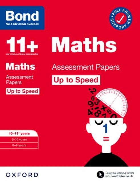 Cover for Paul Broadbent · Bond 11+: Bond 11+ Maths Up to Speed Assessment Papers with Answer Support 10-11 years: Ready for the 2024 exam - Bond 11+ (Pocketbok) (2022)