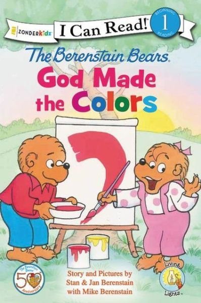 The Berenstain Bears, God Made the Colors: Level 1 - I Can Read! / Berenstain Bears / Living Lights: A Faith Story - Stan Berenstain - Livros - Zondervan - 9780310725077 - 5 de fevereiro de 2013