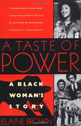 Cover for Elaine Brown · A Taste of Power: a Black Woman's Story (Paperback Book) [1st Anchor Books Ed edition] (1993)