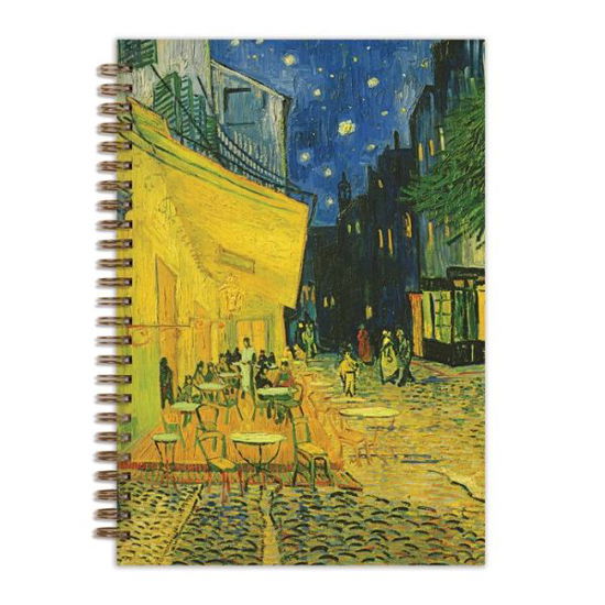 Cover for Galison · Van Gogh Terrace at Night 7 x 10&quot; Wire-O Journal (Papirvare) (2020)