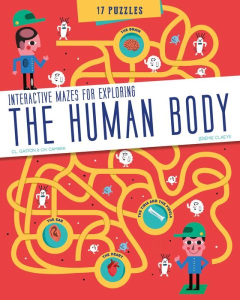 Cover for Claudine Gaston · The Human Body: Interactive Mazes for Exploring (Paperback Book) (2020)