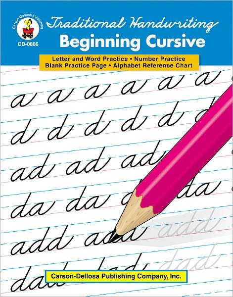 Cover for Carson-dellosa Publishing · Traditional Handwriting: Beginning Cursive, Grades 1 - 3 (Paperback Bog) (1999)