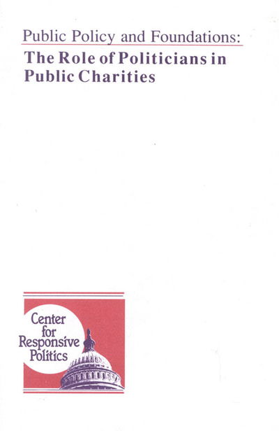 Cover for Ellen M. Freeberg · The Role of Politicians in Public Charities - Public Policy &amp; Foundations S. (Paperback Book) (1986)