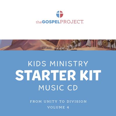 The Gospel Project for Kids : Kids Ministry Starter Kit Extra Music CD - Volume 4 : From Unity to Division - Lifeway Kids - Music - Lifeway Press - 9781087761077 - March 18, 2022