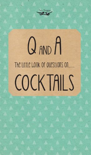 Cover for Two Magpies Publishing · Little Book of Questions on Cocktails (Hardcover Book) (2013)