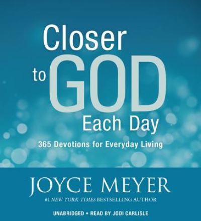 Cover for Joyce Meyer · Closer to God Each Day (CD) (2015)