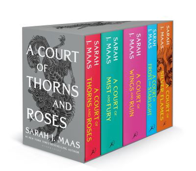 Cover for Sarah J. Maas · A Court of Thorns and Roses Paperback Box Set (5 books): The first five books of the hottest fantasy series and TikTok sensation - A Court of Thorns and Roses (Pocketbok) (2022)