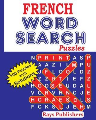 Cover for Rays Publishers · French Word Search Puzzles (Paperback Book) (2017)