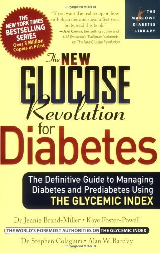 Cover for Kaye Foster-powell B.sc.  M. Nutri. &amp; Diet · The New Glucose Revolution for Diabetes: the Definitive Guide to Managing Diabetes and Prediabetes Using the Glycemic Index (Marlowe Diabetes Library) (Pocketbok) (2007)