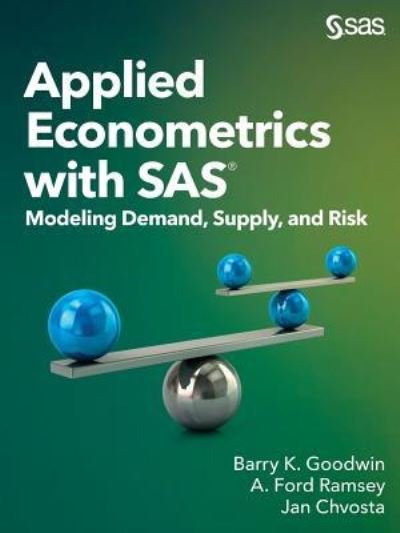 Cover for Barry K Goodwin · Applied Econometrics with SAS (Paperback Book) (2018)