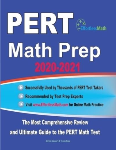 Cover for Ava Ross · PERT Math Prep 2020-2021 (Paperback Bog) (2020)