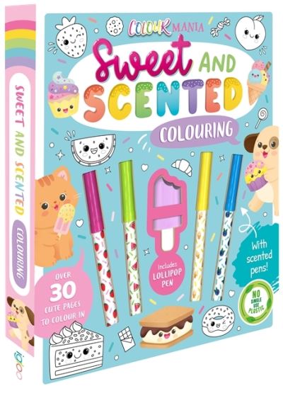 Sweet and Scented Colouring - Colouring kit with scented pens - Igloo Books - Books - Bonnier Books Ltd - 9781835441077 - August 31, 2024