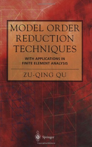 Cover for Zu-Qing Qu · Model Order Reduction Techniques with Applications in Finite Element Analysis (Innbunden bok) [2004 edition] (2004)