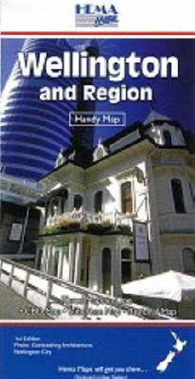 Cover for Hema Maps · Hema Maps: Wellington and Region (Book) [1º edição]