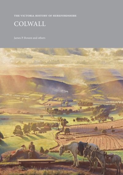 Cover for Bowen · Victoria History Herefordshire Colwall (Book) (2020)