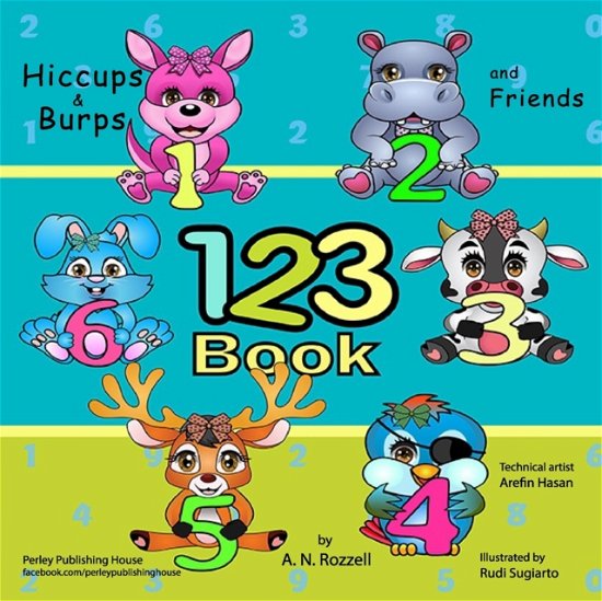 Cover for A N Rozzell · Hiccups &amp; Burps with Friends (Pocketbok) (2022)