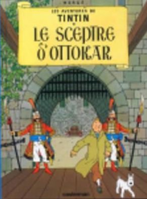 Cover for Herge · Sceptre d'ottokar (Inbunden Bok) [French, Casterman edition] (1998)