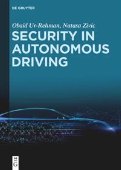 Cover for Obaid Ur-Rehman · Security in Autonomous Driving (Gebundenes Buch) (2020)