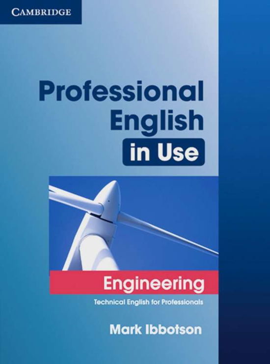 Cover for Mark Ibbotson · Professional English in Use,Engineering (Bok)
