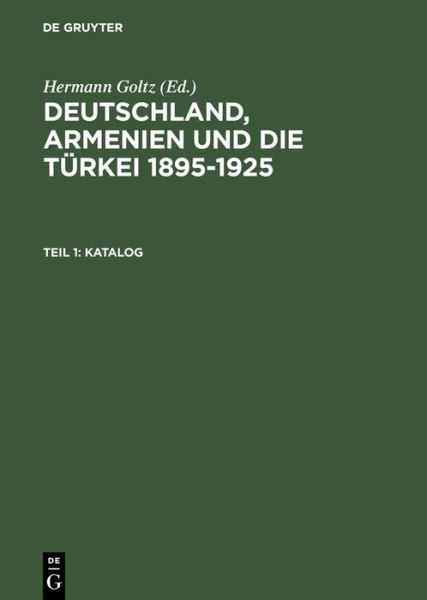 Cover for Hermann Goltz · Katalog (Bok) (1998)