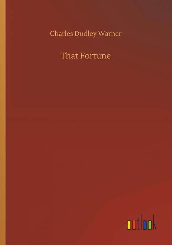 That Fortune - Warner - Livros -  - 9783732645077 - 5 de abril de 2018