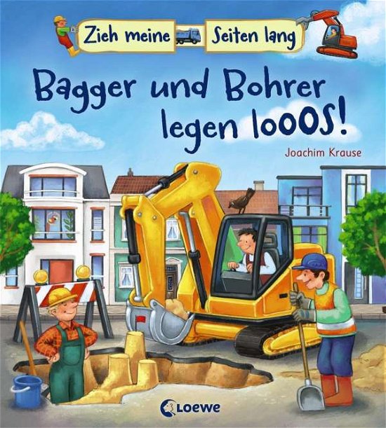 Cover for Zieh Meine Seiten Lang · Zieh meine Seiten lang - Bagger und Boh (Buch)